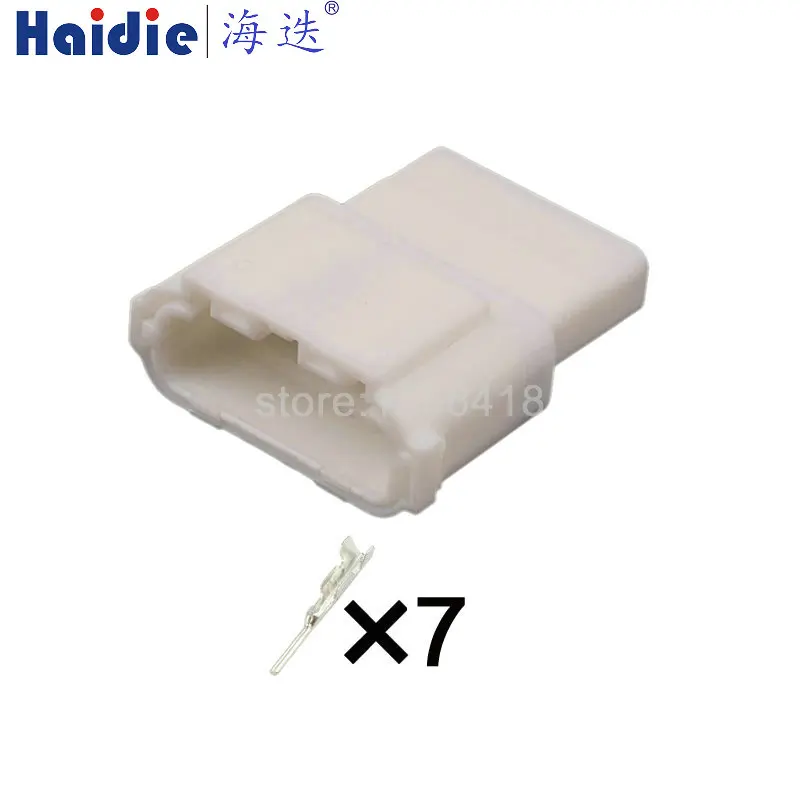 

1-100Sets 7 Pin 7228-6072 7129-6071 Car Cable Plug Electric Wire Connector 1.2 Series Auto Wiring Terminal Socket