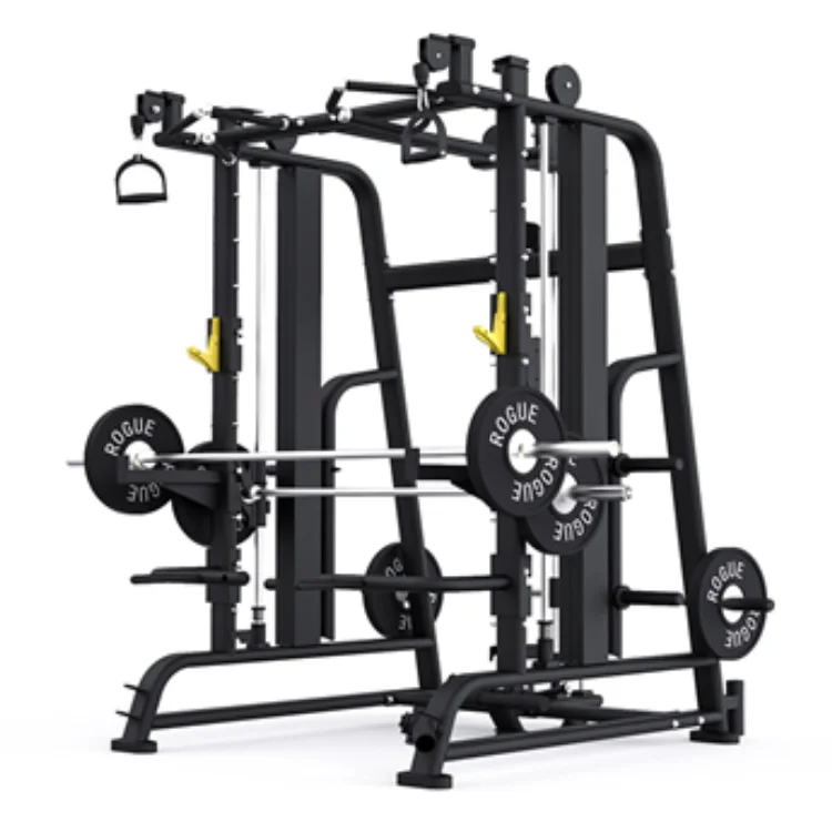 Wholesale Gym Smith Machine Home Body Building Cable Crossover Multifunctional Power Cage Squat Rack Training