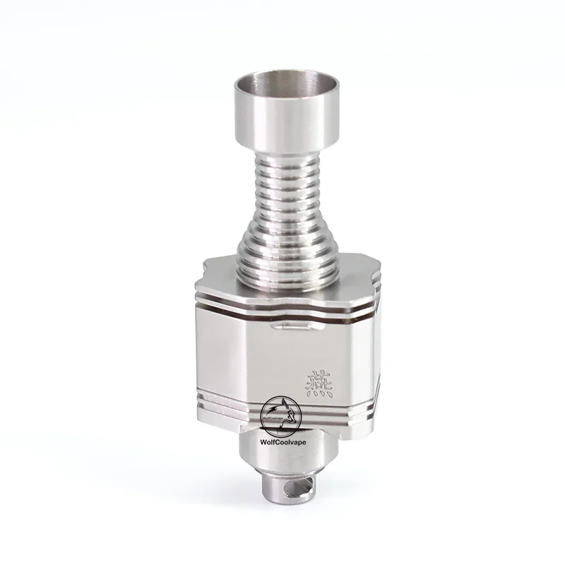 Wolfcoolvape 415BB Tsubame RBA Bridge Tank 316SS MTL Style per Boro Billet Box Mod con perni pneumatici 0,8x2 1,0x2 0,8x3 1,0 mm