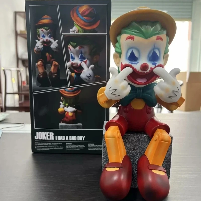 

Pinocchio Figure 30cm The Joker Action Figuras Suicide Squad Manga Figurine Anime Pvc Collection Model Doll Toys Gift For