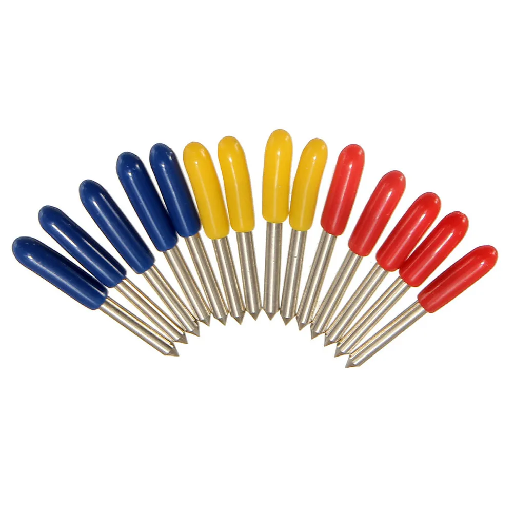 16pcs 30 45 60 Degree Carving Tools For Plotter Cnc Precision Tungsten Steel Blades Lightweight Mdf Wood Pvc