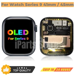 iParts Replacement OLED Display For Apple Watch Series 9 S9 41mm 45mm A2982 A2984 A2983 A2985 Retina Touch Screen Assembly