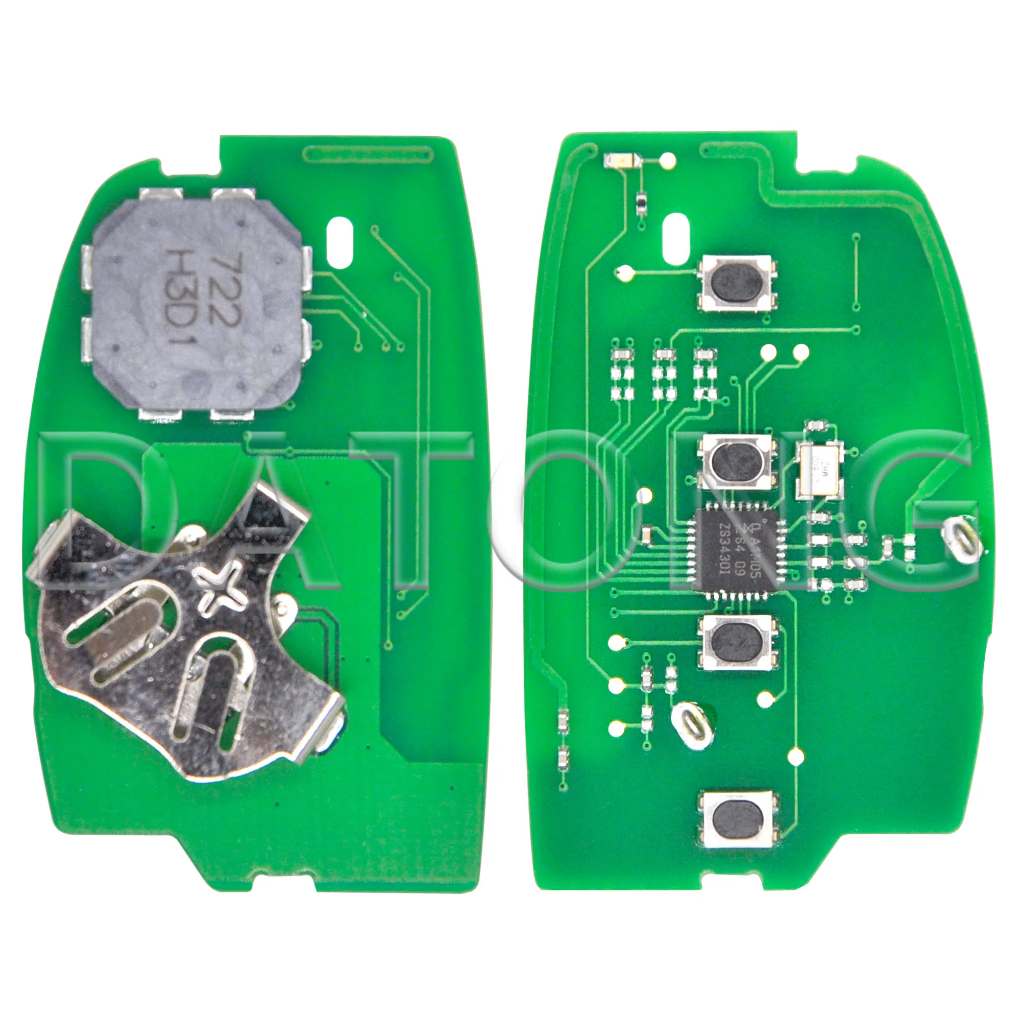 Datong World HB20 95440-R1100 4A Chip 433MHz Proximity Car Remote Control Key For Hyundai HB20 2020 2021 2022