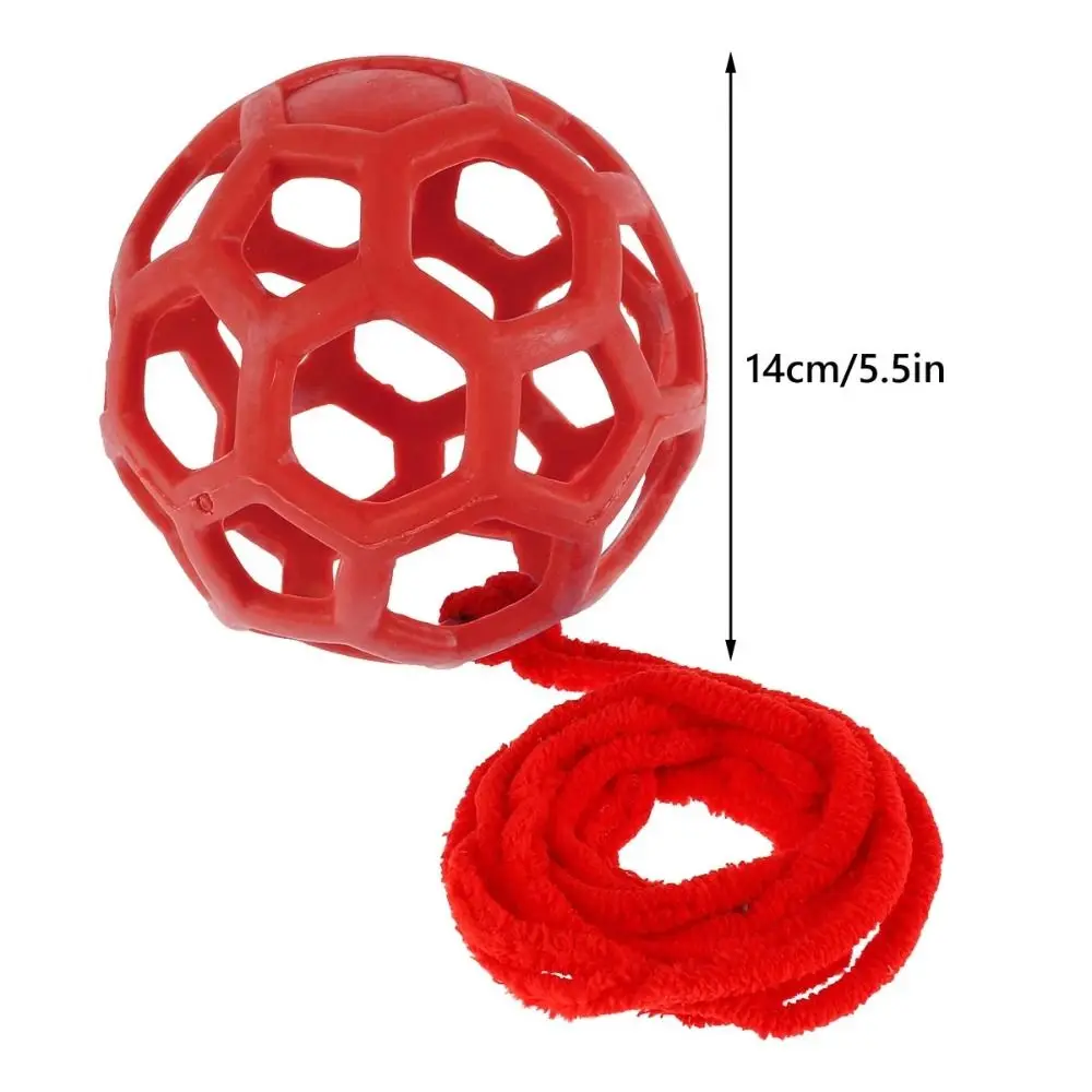 

TPR Horse Treat Ball 5.5inch Circular Hanging Feeding Soft Red/Blue/Green Horse Feeding Dispenser Horse Stable Stall Rest