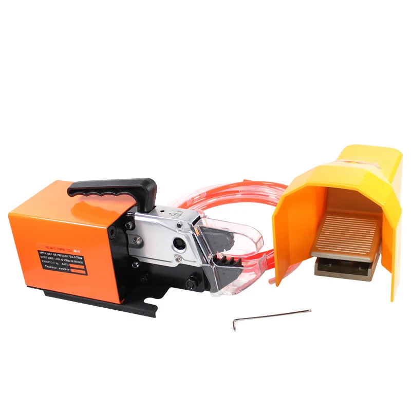 

Pneumatic wire terminal crimper machine USB cable crimping tool