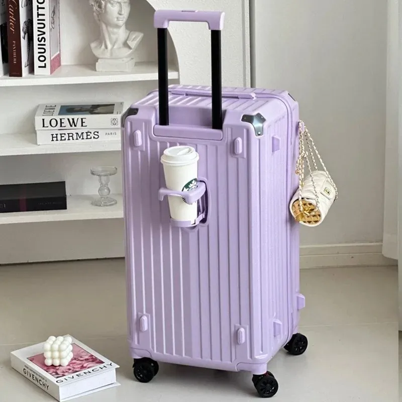 Mini maleta de viaje con Apertura frontal para hombre y mujer, maleta de mano grande de gran capacidad, gran oferta