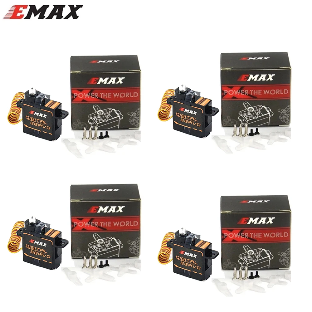 EMAX Original ES9052 5.5g Mini Digital Metal Servo with Gears for Rc F3P airplane/Rc fixed-wing drone part DIY