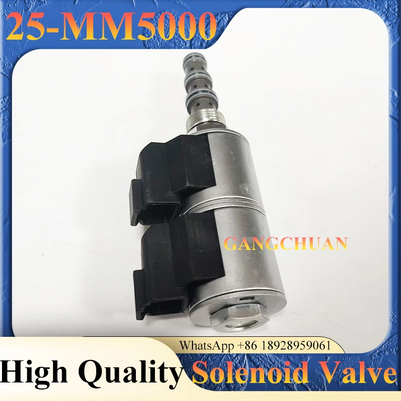 

Solenoid Valve 25MM5000 25/MM5000 for JCB3CX 4CX 5CX Backhoe Loader