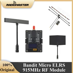 RADIOMASTER Bandit Micro ExpressLRS FCC 915MHz RF Module BR3 Receiver Moxon Antenna For Remote Controllers FPV Airplanes