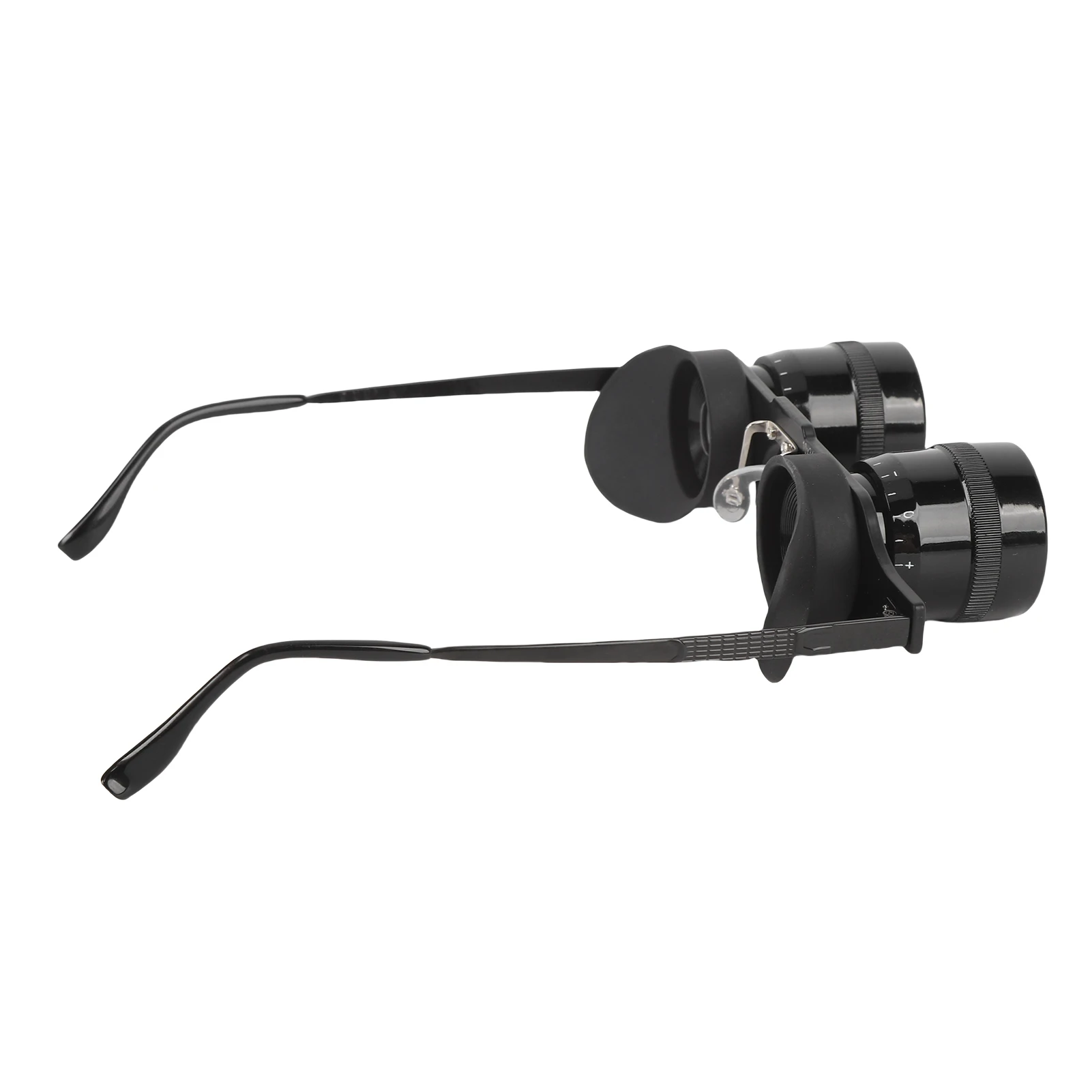 Wearable Binoculars HD 10X Magnification Multipurpose Folding Eyeglasses for Fishing Concert Events 10X Magnification Binoculars