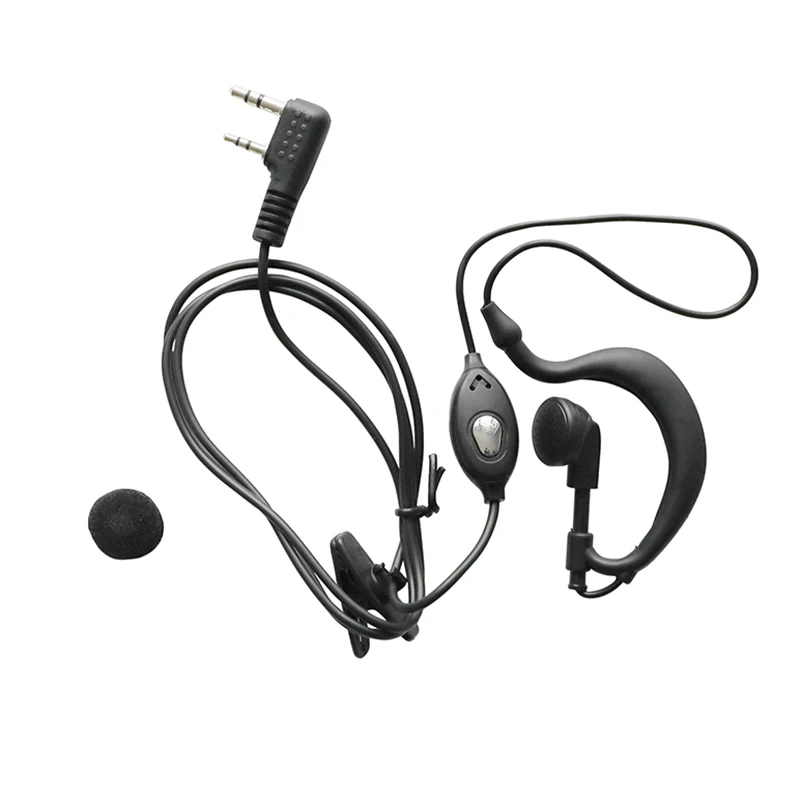 Walkie Talkie Headset QuanSheng UVK5 Earpiece UVK6 UV5R Plus DM-1701 BFUV-13 UV17 Plus Air Tube Headphone BF UV5R Two Way Radios