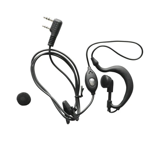 Zestaw słuchawkowy Walkie Talkie QuanSheng UVK5 Słuchawka UVK6 UV5R Plus DM-1701 BFUV-13 UV17 Plus Słuchawki z rurką powietrzną BF UV5R Radiotelefony dwukierunkowe