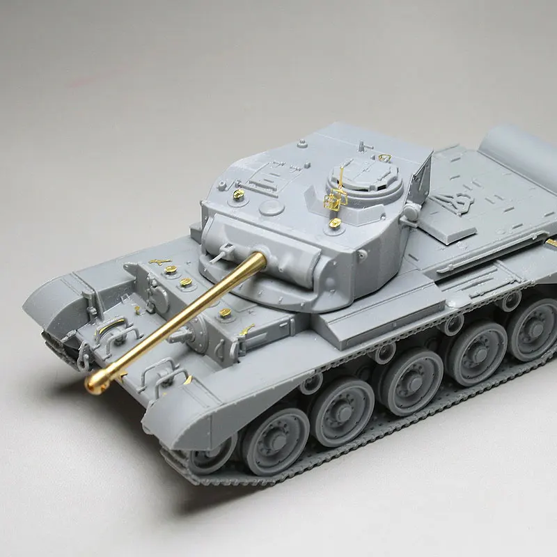 Kit de modelo de tanque de montagem modelo Vespid VS 720002   Tanque cruzador britânico A-34 Comet Mk 1A 1/72