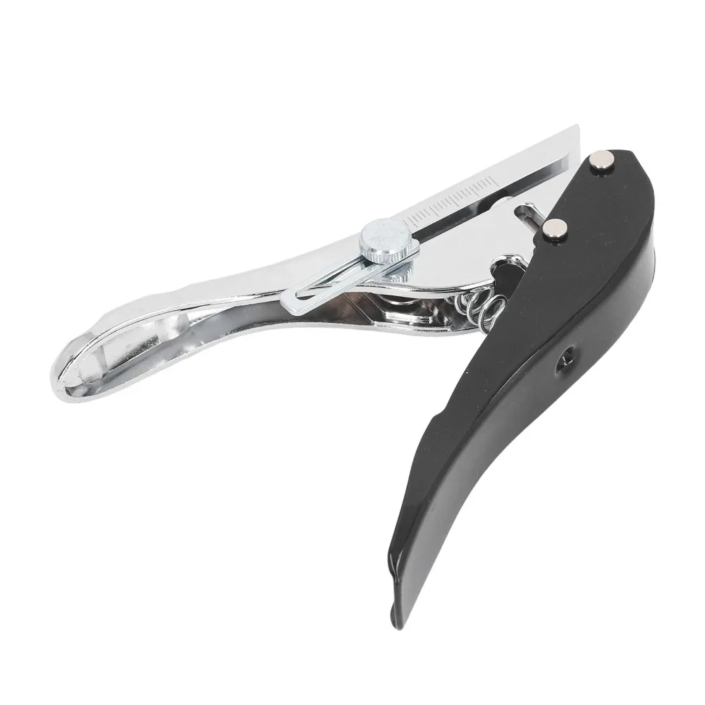 

Дырокол из цинкового сплава, черный, диаметр 6 мм, 8 мм, 10 мм, сверхмощный дырокол, портативный портативный дизайн, дырокол на одну отверстие