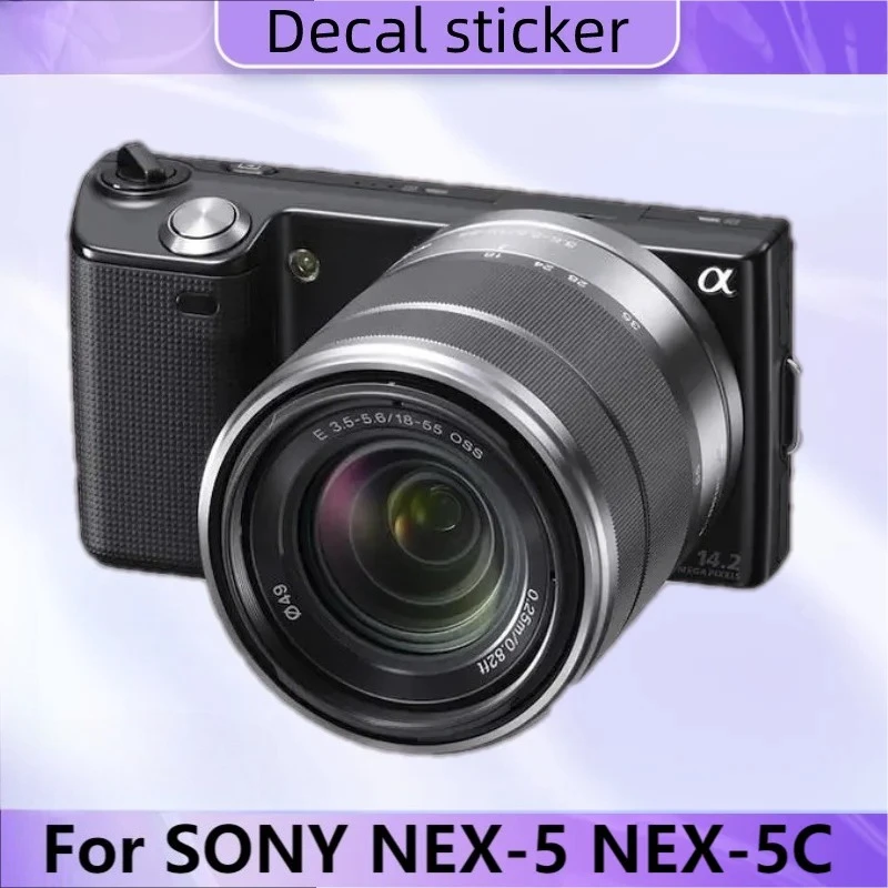 لسوني NEX-5 NEX-5C كاميرا ملصق واقية الجلد ملصق مائي الفينيل التفاف فيلم المضادة للخدش حامي معطف NEX5 NEX5C