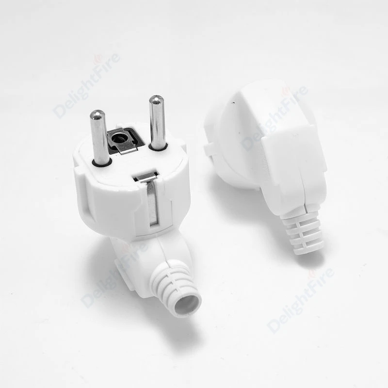 EU 4.8Mm Nước Pháp Đức Adapter Dây Nối Dài Cổng Kết Nối Cắm 16A Nam Ra Rewireable Cắm Điện Schuko Electeical Ổ Cắm