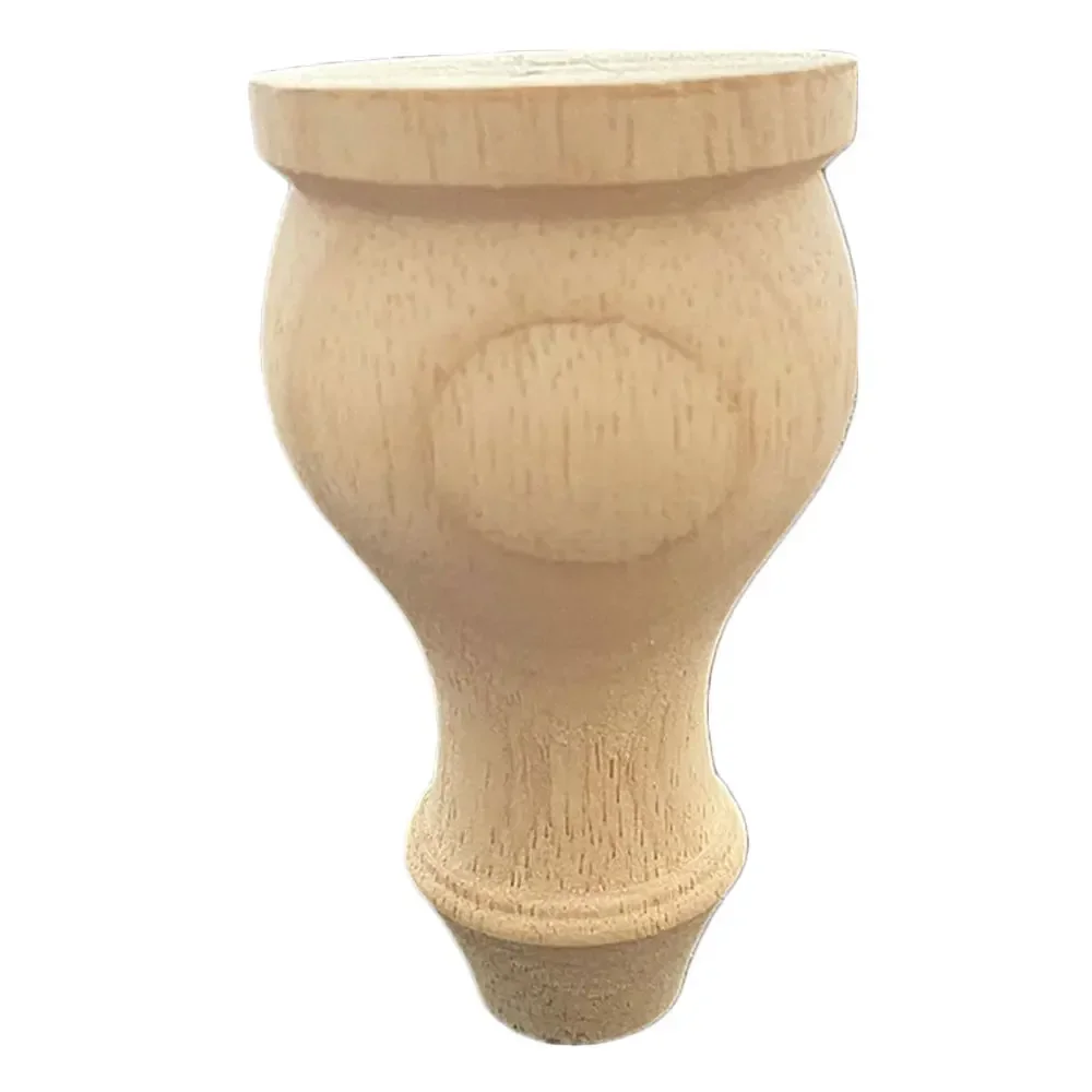 1PC Solid Wood Furniture Heighten Legs Sofa Stool Increased Pad Bed TV Cabinet Coffee Table Round Heighten Feet Furniture Parts