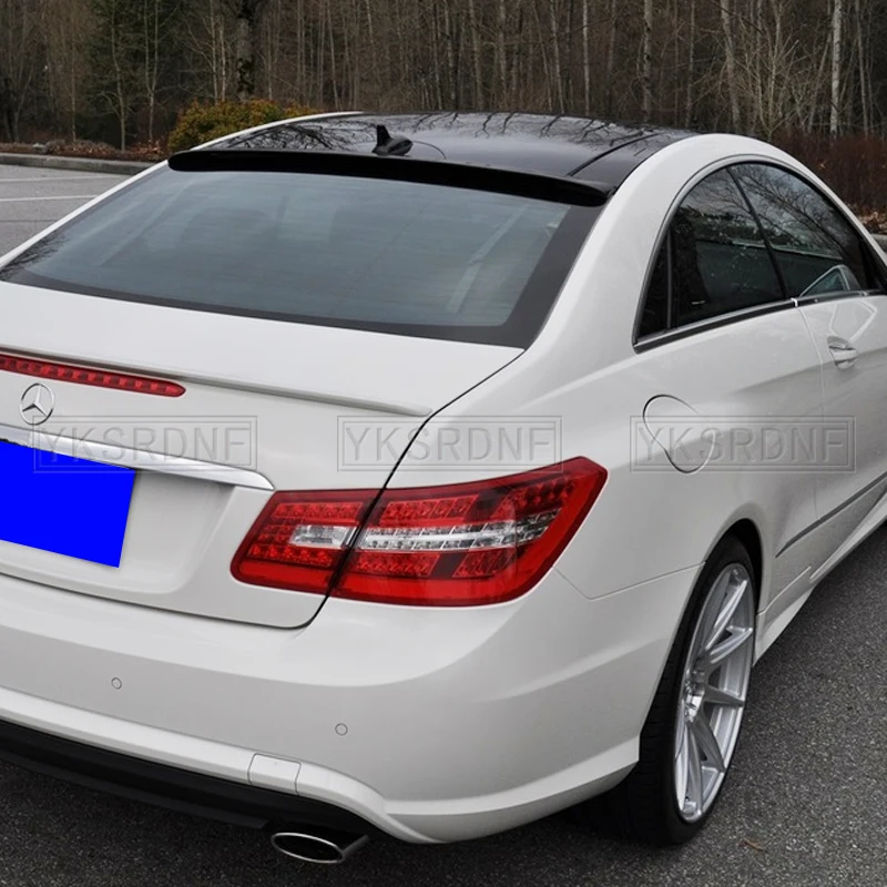 Carbon Fiber roof spoiler Wing For Mercedes benz E Class Coupe W207 C207 2010 - 2016 E200 E250 E300 E350