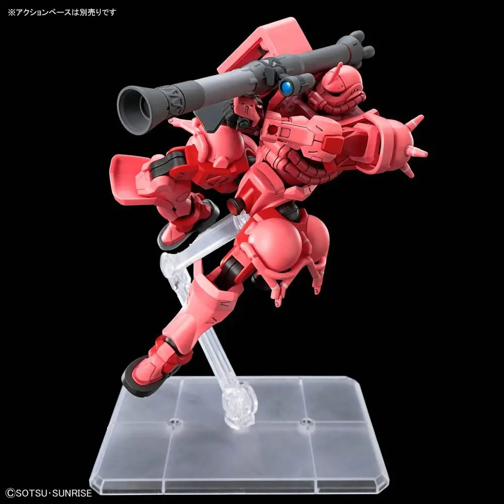 在庫あり 本物のバンダイ HG 機動戦士ガンダム GQuuuuuuX MS-06S シャルズ・ザク フィギュア アニメ アクションモデル玩具