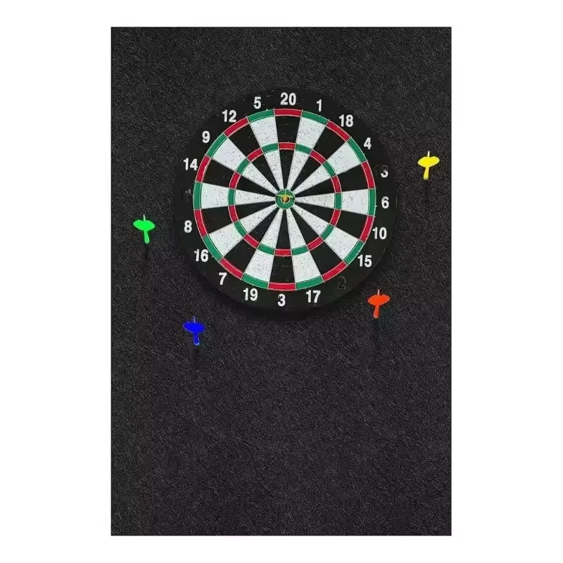 Dartboard Wall Protector Self-Adhesive Dartboard Border Felt Wall Protector for Standard Size Dartboards Prevents Wall Damage