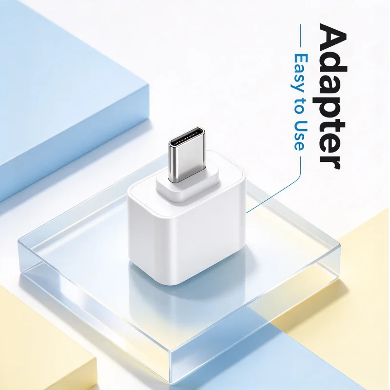 Mini USB OTG adapter mini portable MicroUSB2.0 converter suitable for connecting and transferring old Android phones and tablets