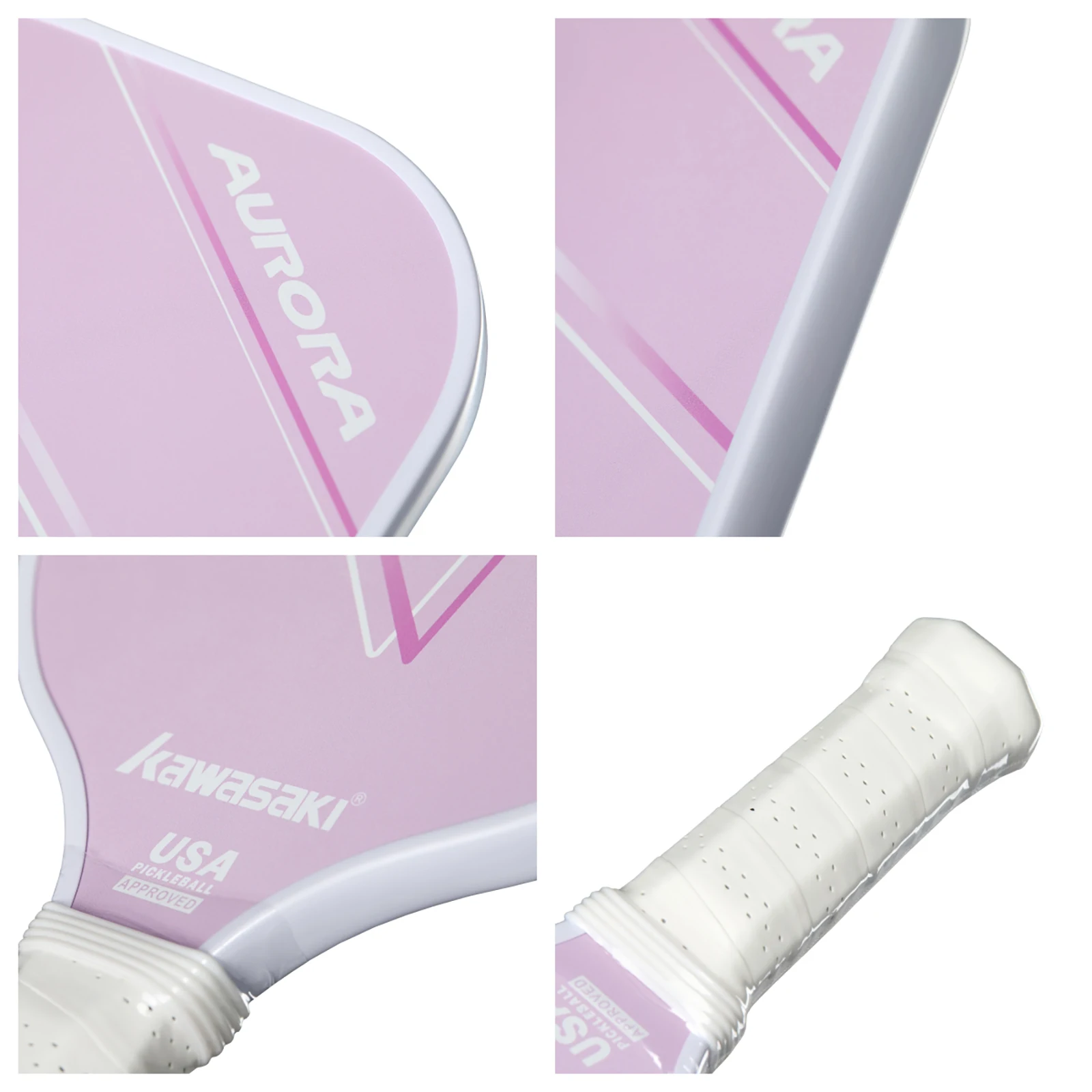 كاواساكي بيكل بول مجداف أورورا 15 ملم مضرب مخلل من الألياف الزجاجية للمبتدئين في الهجوم