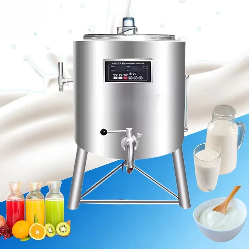 FOODLINE Outdoor Dairy Kiosk Pasteurizer Wind Rain Proof Detachable Tank Easy Move Dairy Processing Equipment