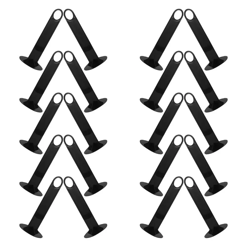 20 قطعة من حوامل مخروط قرص كرة القدم: معدات تدريب كرة القدم المحمولة دعامة قرص بلاستيكية متينة للرياضات الخارجية #1