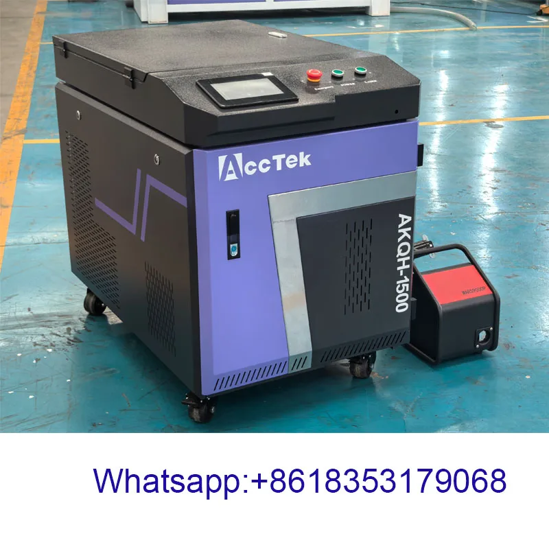 AccTek 3 in 1 Laser Cleaner Welder Cutter 2000w 3000w Mini Portable Lazer Welding Machine for Metals Soldering Tool