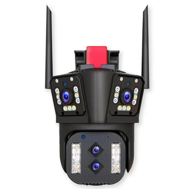 Dual Lens Wifi PTZ Camera Out 16MP 4K Wireless Color Night Vision Home Security surveillance 10X Optical Zoom CCTV IP Camera 8MP