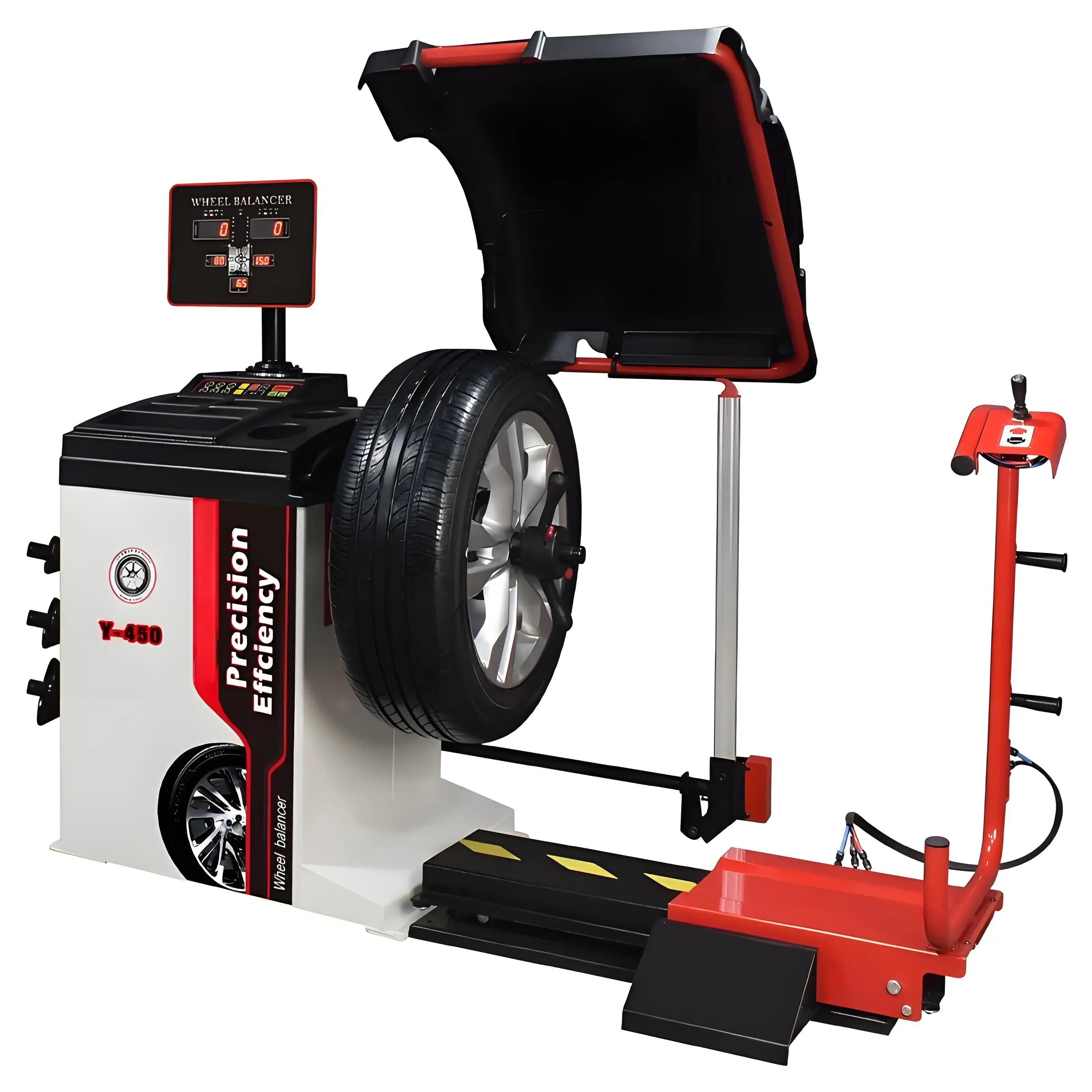 2024 high-end Automatic wheel balancer tire lift car