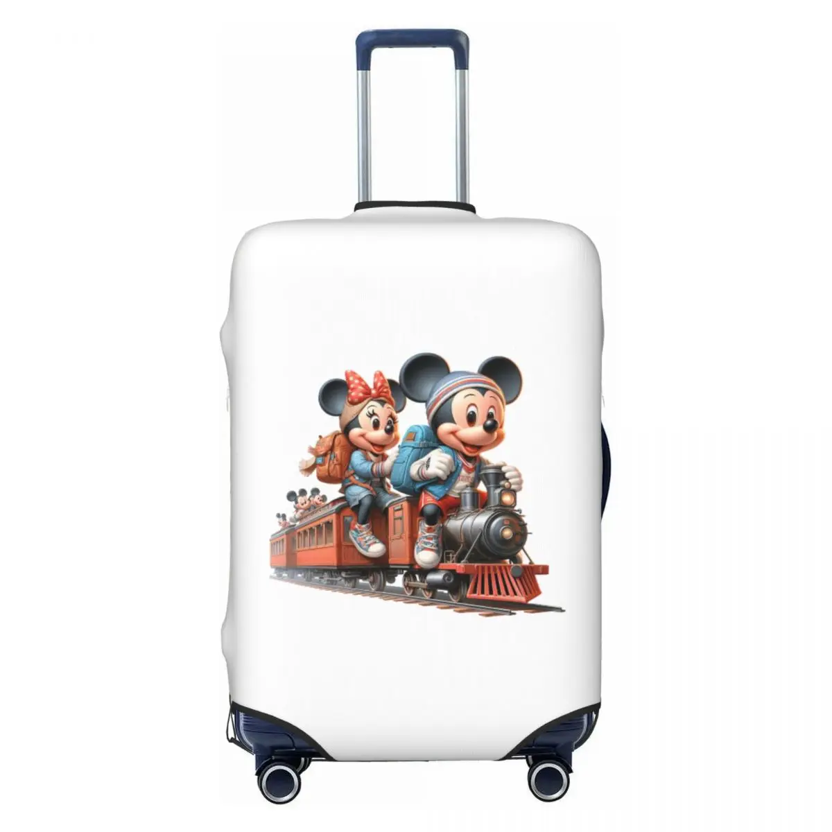 

Custom Mickey Mouse Anime Cartoon Suitcase Cover Elastic Travel Luggage Covers for 18-32 inch