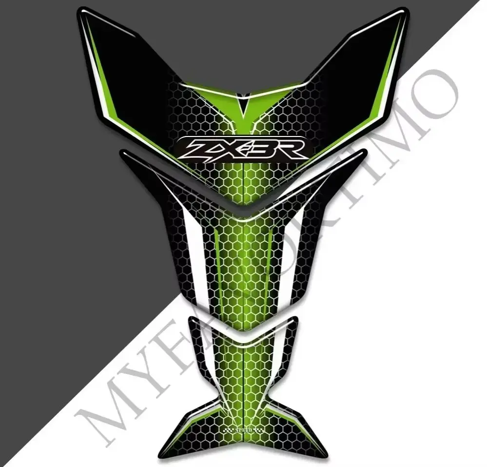 

Наклейки на бак мотоцикла, наклейки на эмблема, логотип, защита для газа, мазута, комплект колена для Kawasaki Ninja ZX3R ZX 3R ZX-3R 300