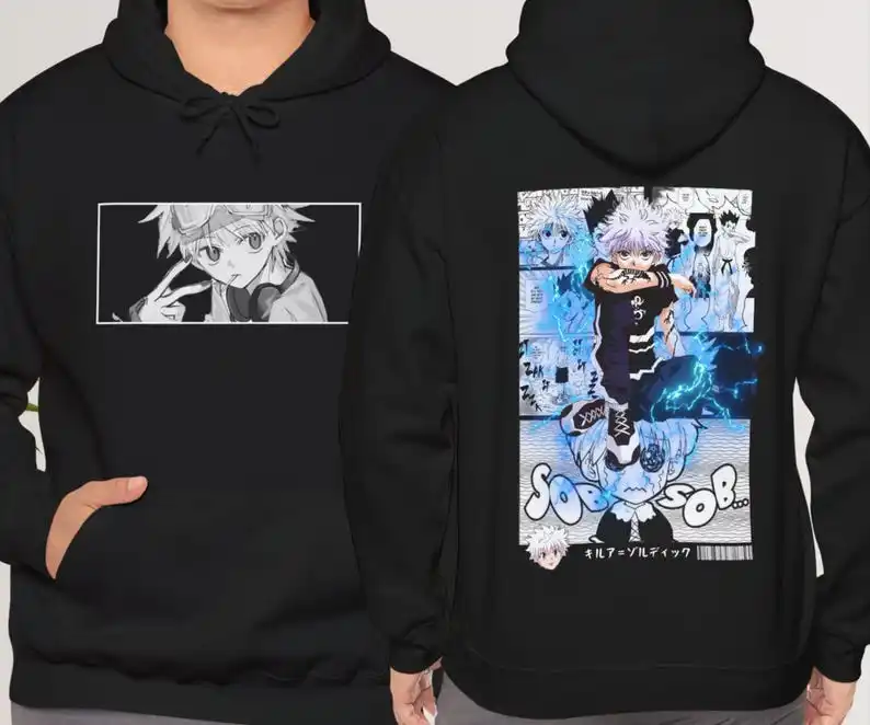 Hunter x hunter Anime Manga hoodie Gift for friends Gift for anime fan Funny gift Unisex hoodie