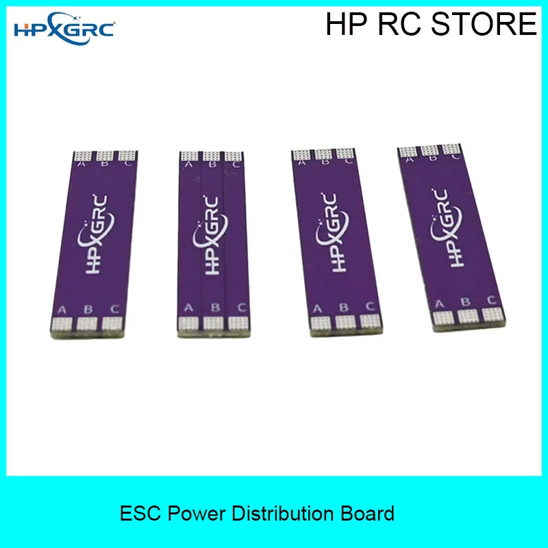 HPXGRC 40mm PDB 3-8S 50A Power Distribution Board 4in1 ESC for FPV Drone Motor Wiring Soldering Tools