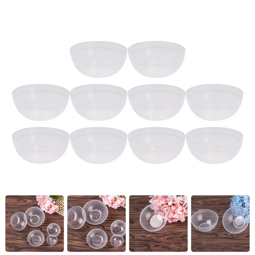 

Набор из 30 ПВХ-мисок для масок: многоразовые, универсальные, для смешивания косметических средств, для салонов, спа и домашнего использования