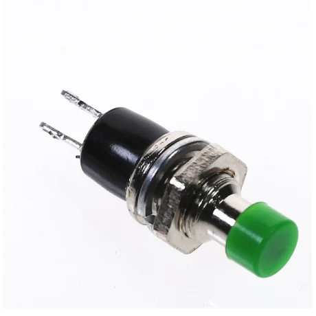 

10Pcs PBS-110 7MM Momentary Push Button Switch Press The Reset Switch Momentary ON OFF Push Button Micro Switch Normally Open NO