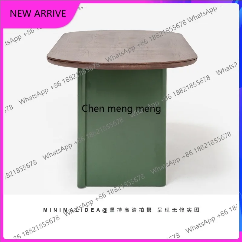 

M85 Обеденный стол/французский ретро обеденный стол из цельного дерева и стулья бытовой овальный обеденный стол светлый роскошный современный