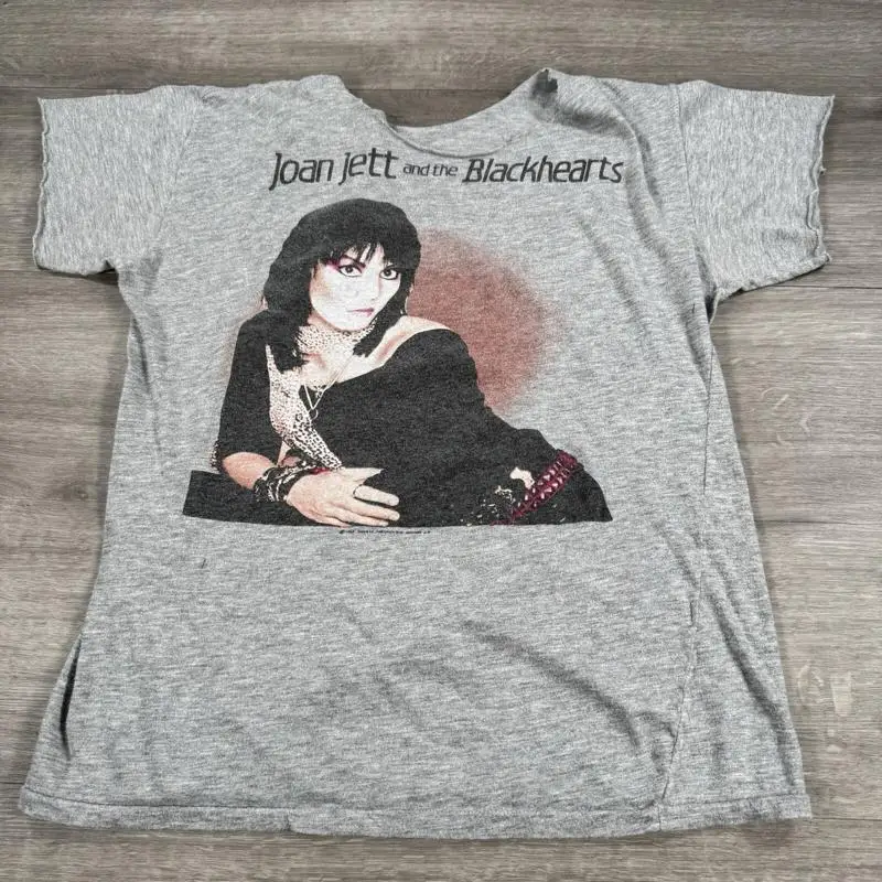 

Винтажная футболка Joan Jett 80-х годов, великолепные результаты несетной молодежной группы 1980-х годов