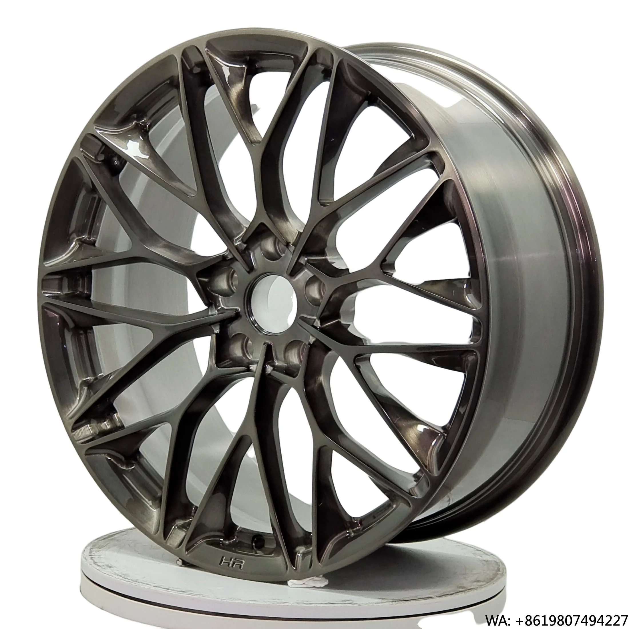 

Brushed Grey Forged Car Wheels P200 Lightweight Polished Forged Factory Custom Passenger Car Forged Wheels Alloy for HR P200