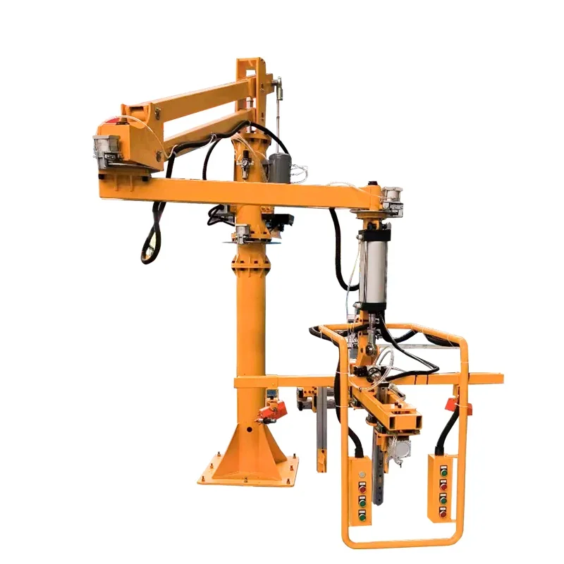 Factory Price Wholesale Arm Electric Moveable Jib Crane Manipulator Lifting With Gripper Suction Pad Hook