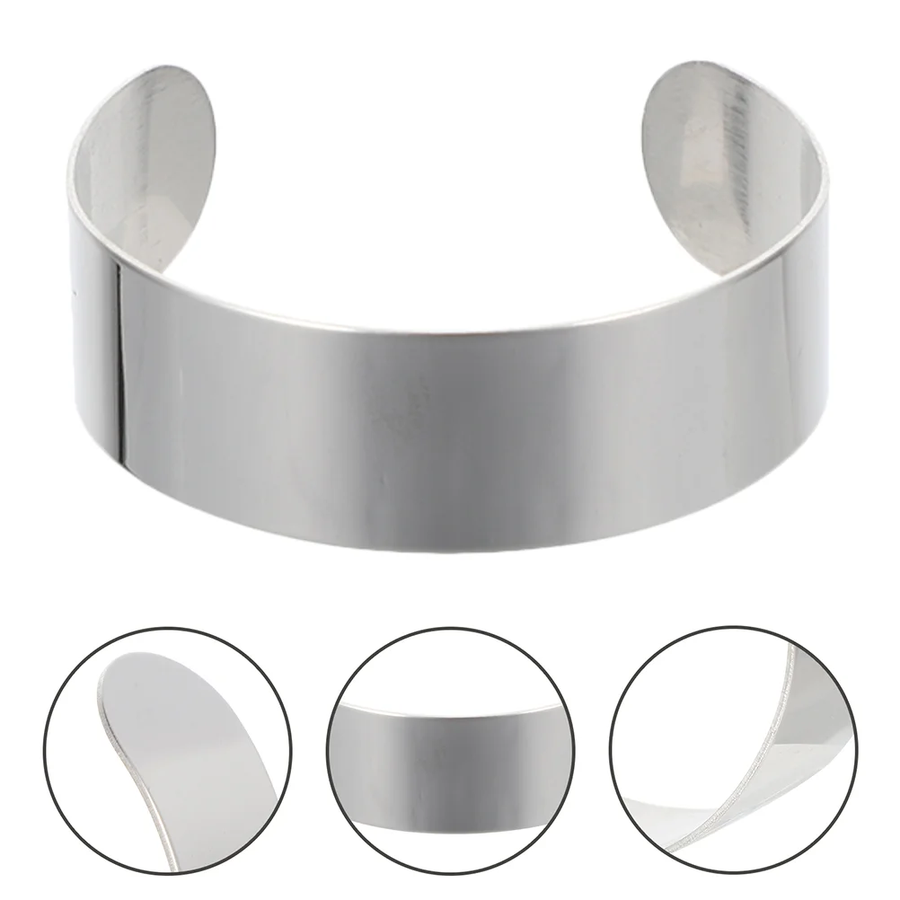 

5pcs Diy Bracelet Bracelet Blanks Cuff Bracelet Blank Stianless Steel Bangles For Women Cuff Bangle Stainless Steel Cuff For Wom