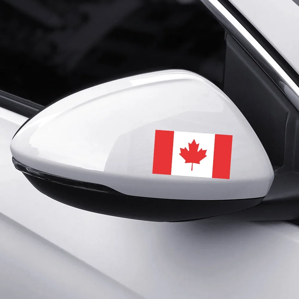 Various Size Canadian Flag Stickers Canada Maple Leaf Graphics for Cars Truck Window Laptop Motorcycle Vinyl Decals Accessories