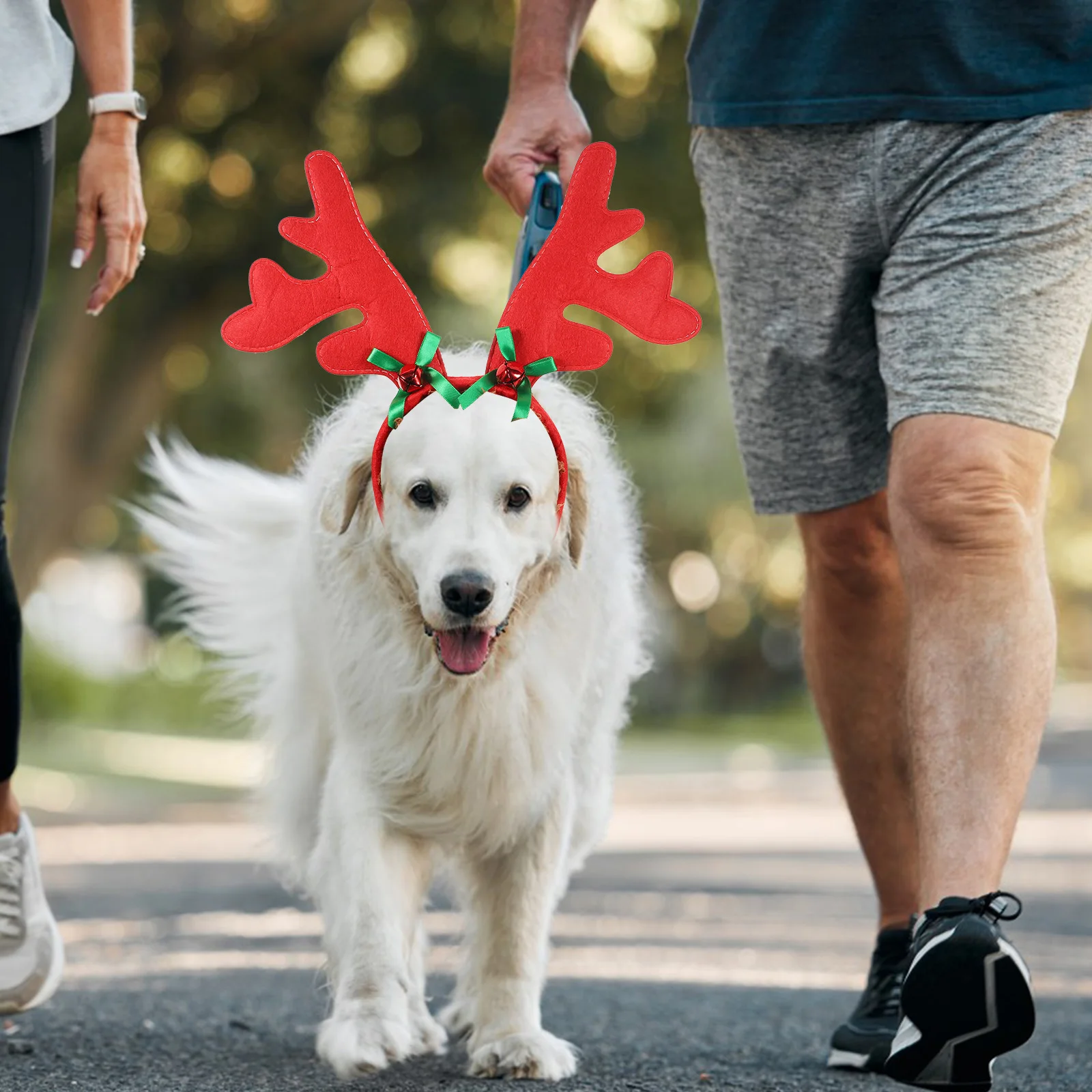 

3Pcs Christmas Dog Headbands Reindeer Antlers Christmas Pet Accessories Festive Dog Costume