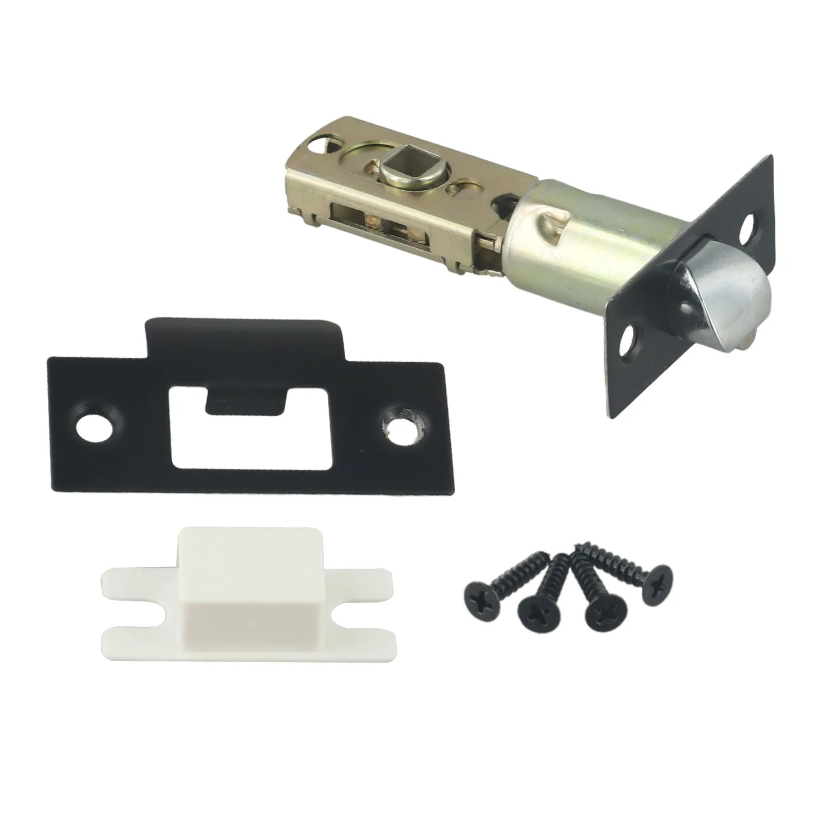 Bathroom Door Lock Body Washroom Single Tongue Lock Bolt 60cm 70cm Adjustable Door Lock Hardware Interior Door Latch Tubular