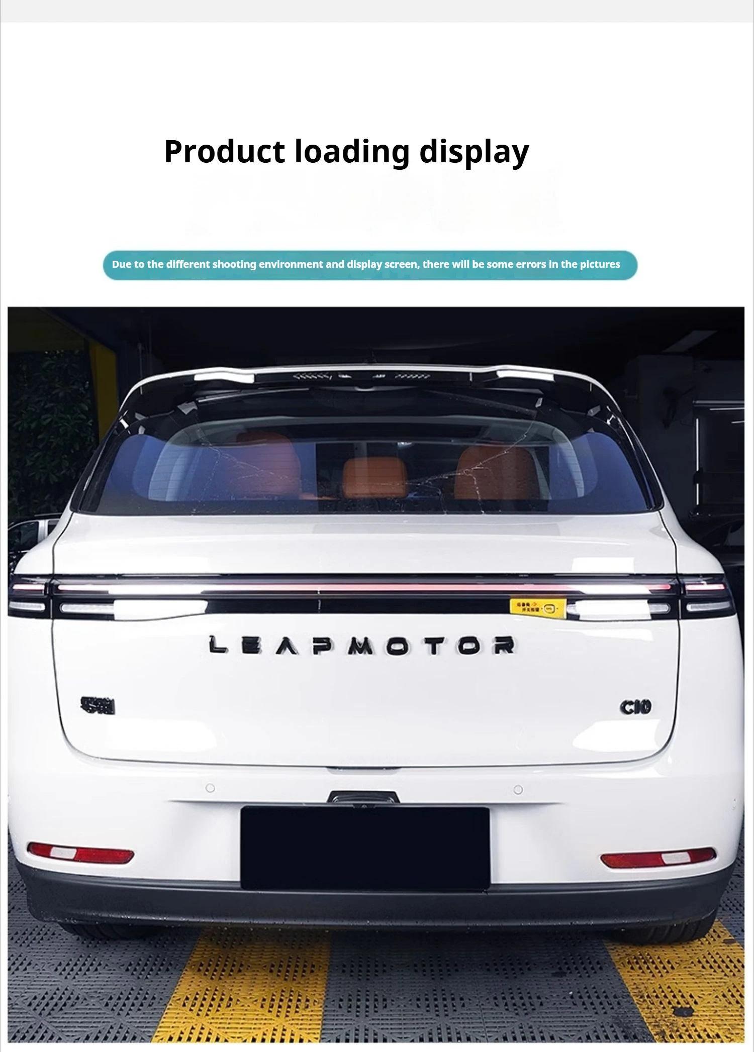 Für Leapmotor B10 B01 Lafa5 C10 Auto Schwarzungsmodifikation Logo-Buchstaben Vorne Hinten Automotive Embleme Modifikationsaufkleber – Detail 16