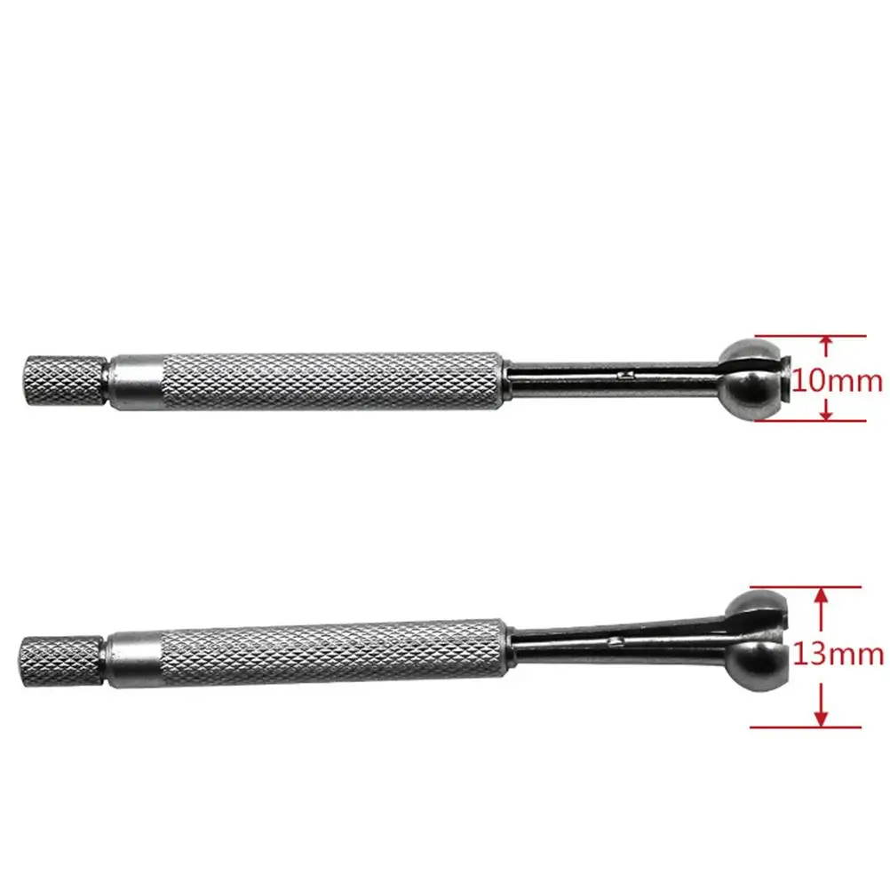 

4 Pcs Telescopic Hole Gauge Set Small Hole Gage Fully Hardened Spherical Faces Bore Micrometer Tool Long Life Deep Holes
