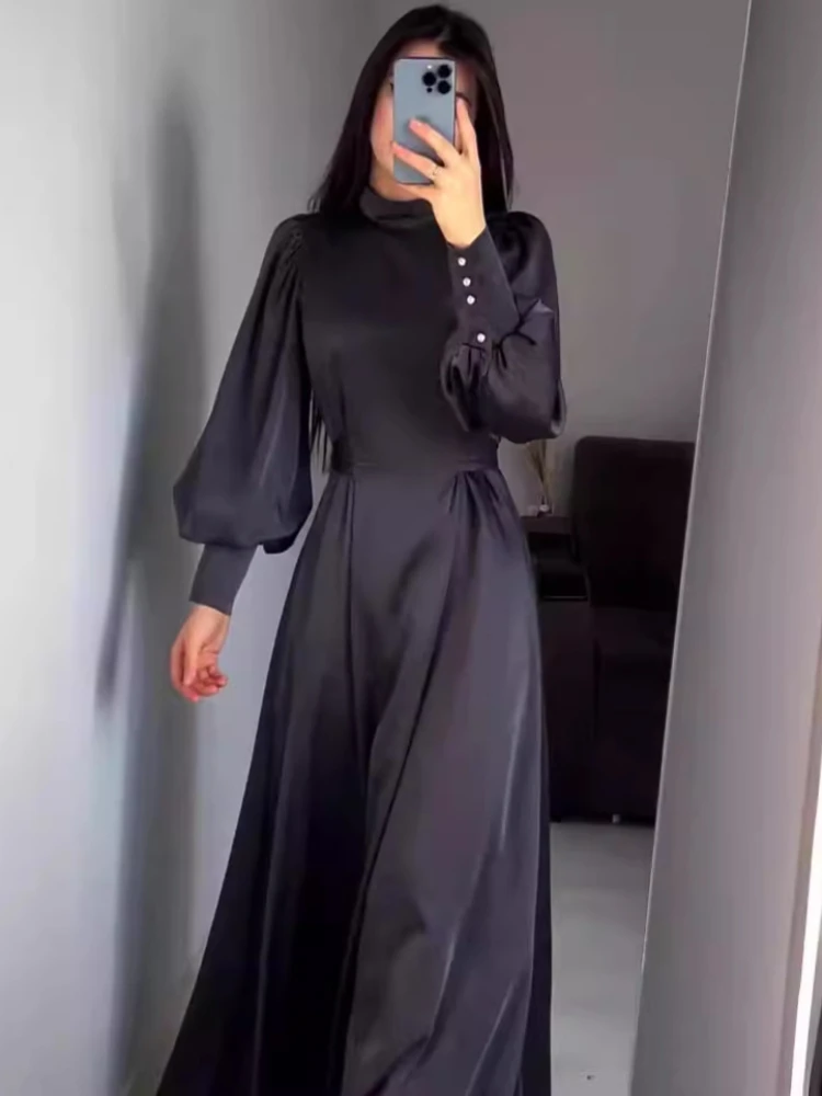 Long Robe Muslim Women Party Belted Dress Abaya Jalabiya Morocco Dubai Abayas Kaftan Islam Eid Vestidos Arab Ramadan Dresses