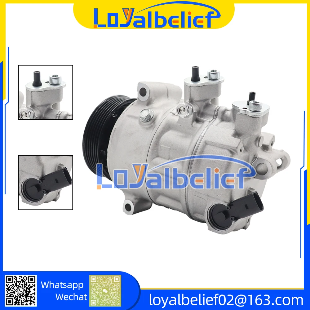 A/C Compressor For VW Audi Skoda Seat Golf Touran Passat-  AUDI Q3  2008-2011  5Q0820803J 5N0820803 5N0820803C 5N0820803A