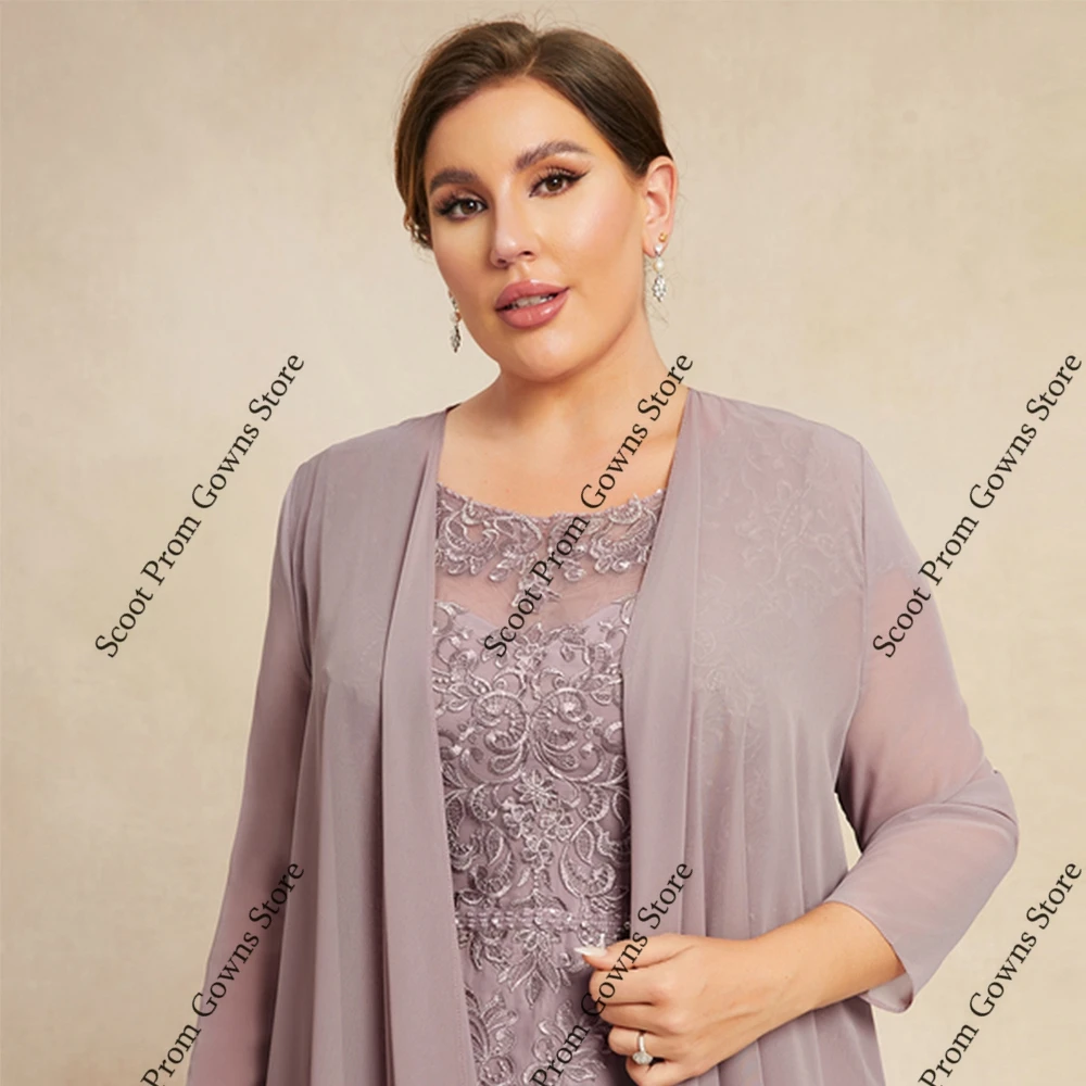 Vestidos rosas para madre De novia, vestidos De fiesta De boda De manga larga para mujer, novedad De verano 2021, bata De playa De gasa